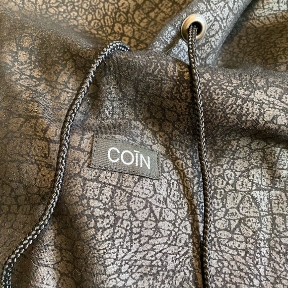 Men’s Black Coin Hoody - Very comfortable. Spring cleaning needs to go. - Picture 2 of 2
